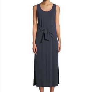 Vince sleeveless tie front maxi dress
